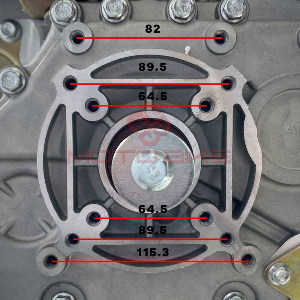 Ugradni motor 186fa - dizel (radilica fi25mm  l72,2mm)