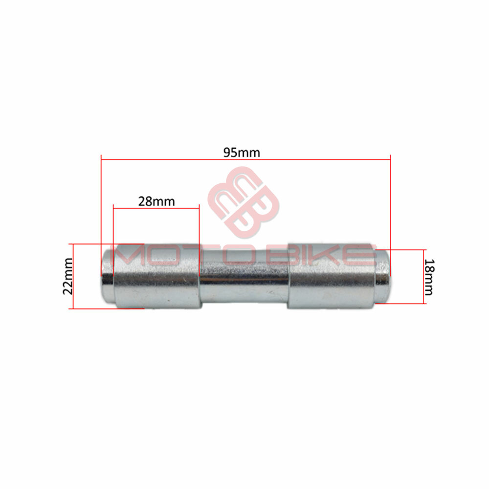 Caura zadnjih vila tomos a3 a35 fi 12x22x95 mm kpl