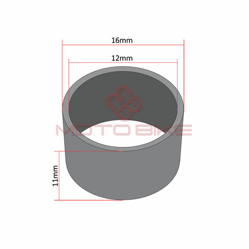 Caura odstojnik tocka tomos a3 fi 12x16x11 mm prednji i zadnji zbicani