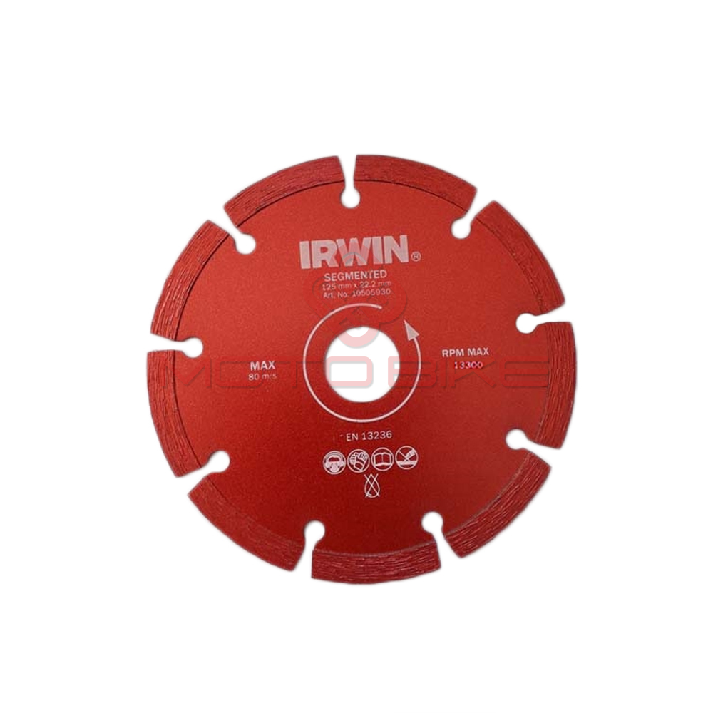 Ploca laser 125 mm x 22,2 mm irwin