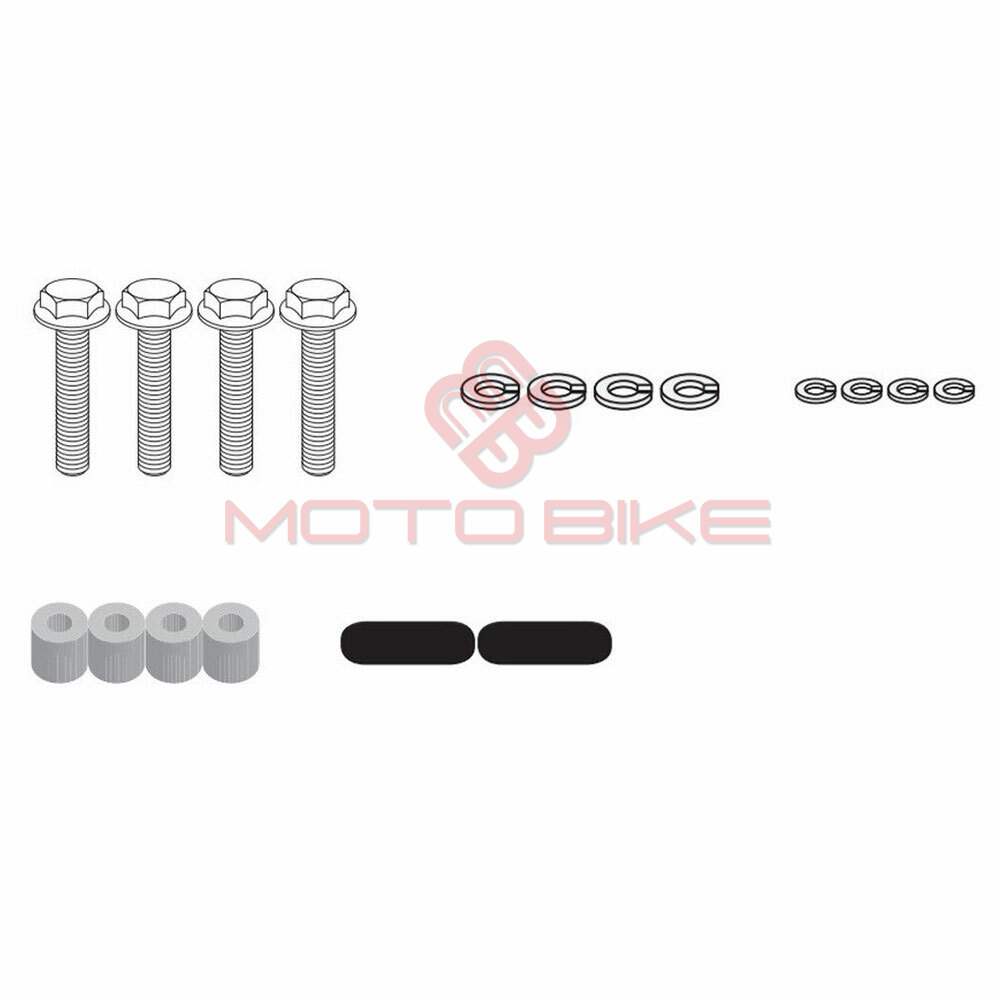 Kit za montazu nosaca kofera kappa yamaha mt07 tracer 16-24 kz2130