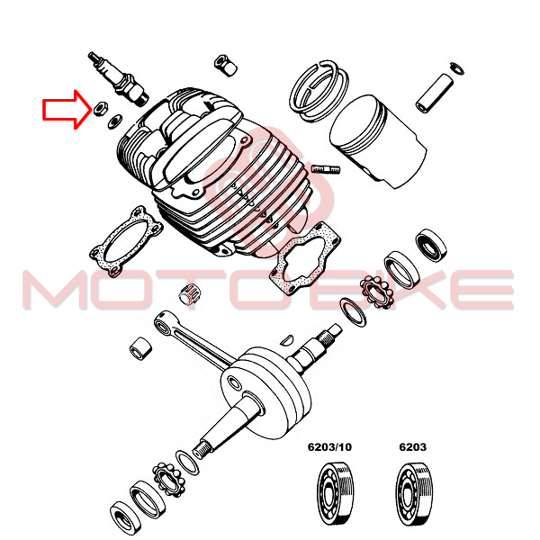 Matica m7x1 mm