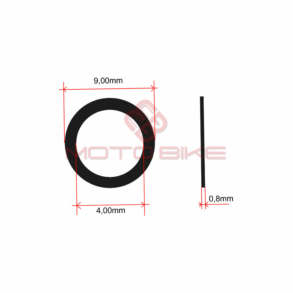 Podloska  srafa struje tomos 4x9x0,8 mm