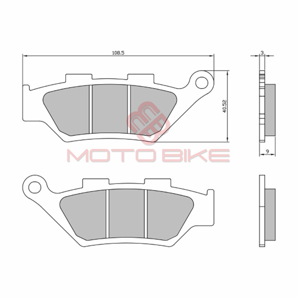 Disk plocice benelli trk 502 prednje rms