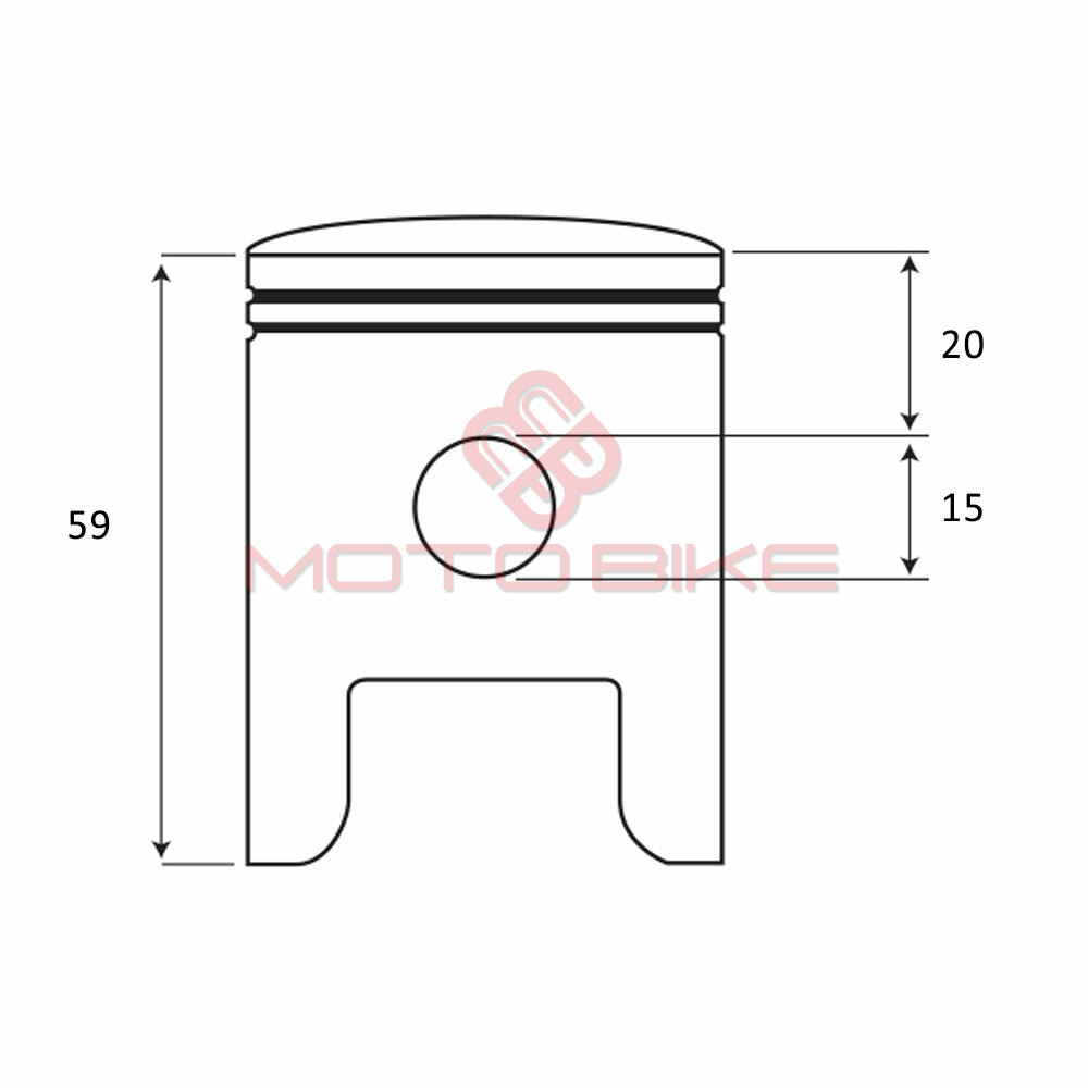 Klip imt 506 fi 58x15 mm  506.06.800 ds