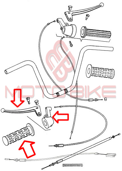 Rucka leva tomos a3 a35 apn novi tip taiwan