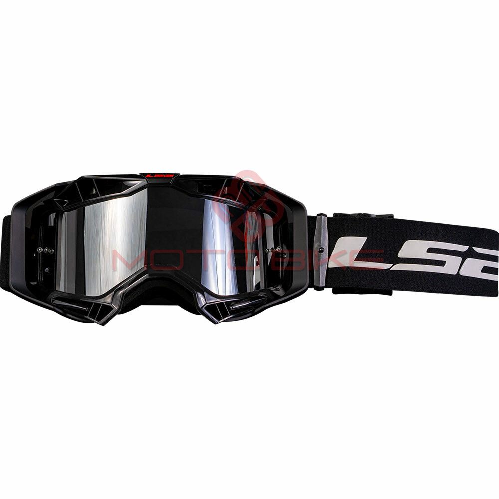 Moto cross naocare ls2 aura pro crne sa iridium vizirom