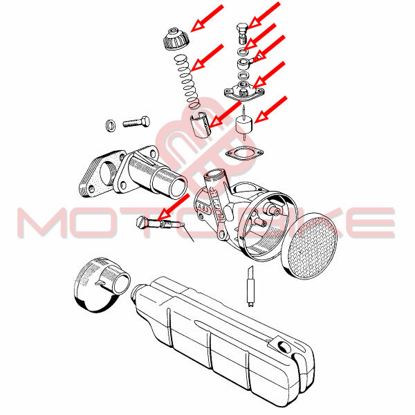 Set za reparaciju karburatora a3 bing stari tip veliki