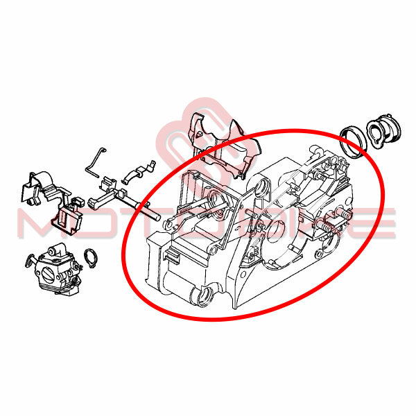 Kuciste motora s 017 018 170 180