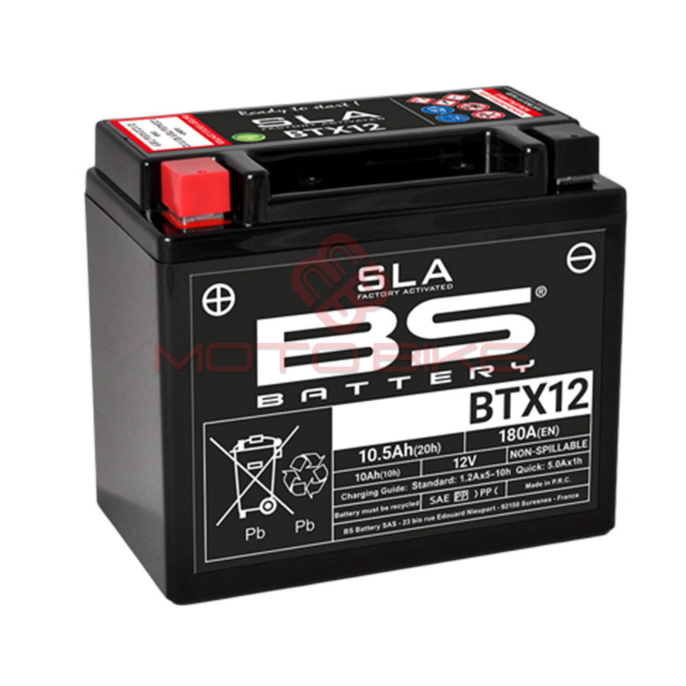 Akumulator bs 12v 10ah gel btx12-fa levi (150x87x130)