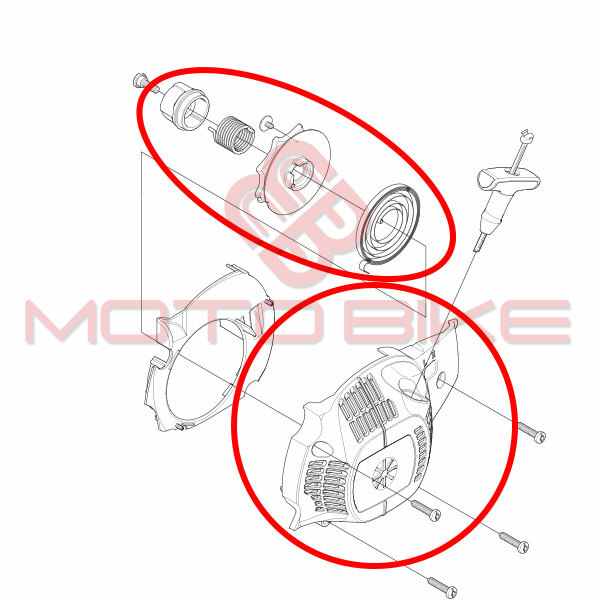 Dekla startera h 235 236 240 kpl thorp