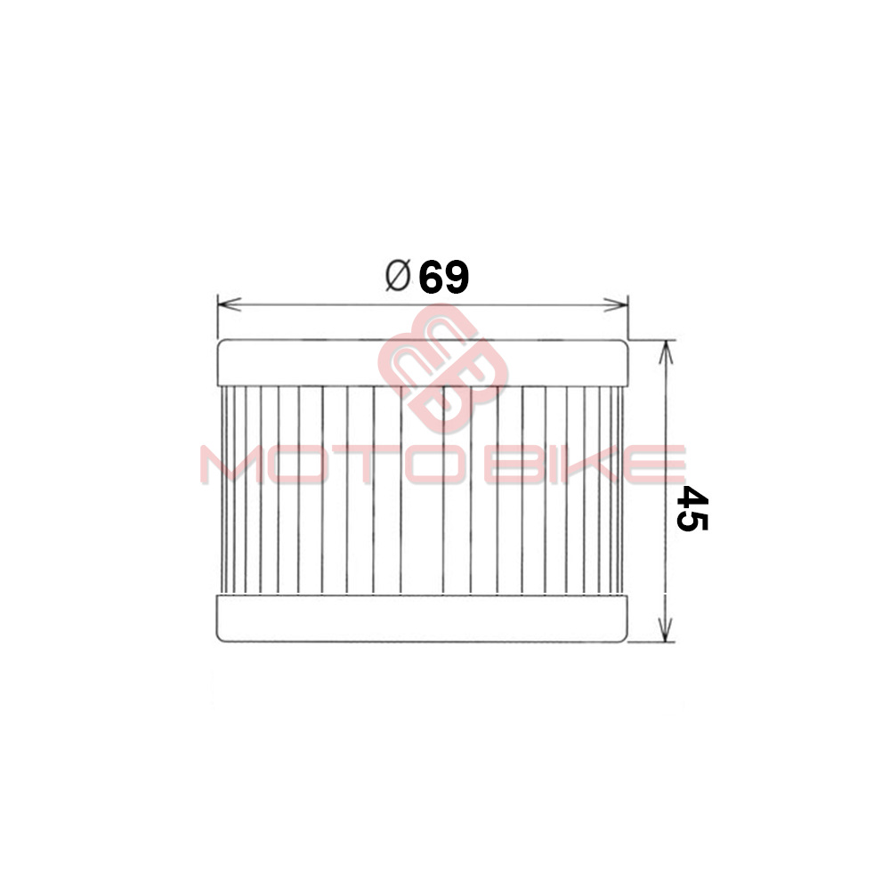 Filter ulja hf111 hiflo