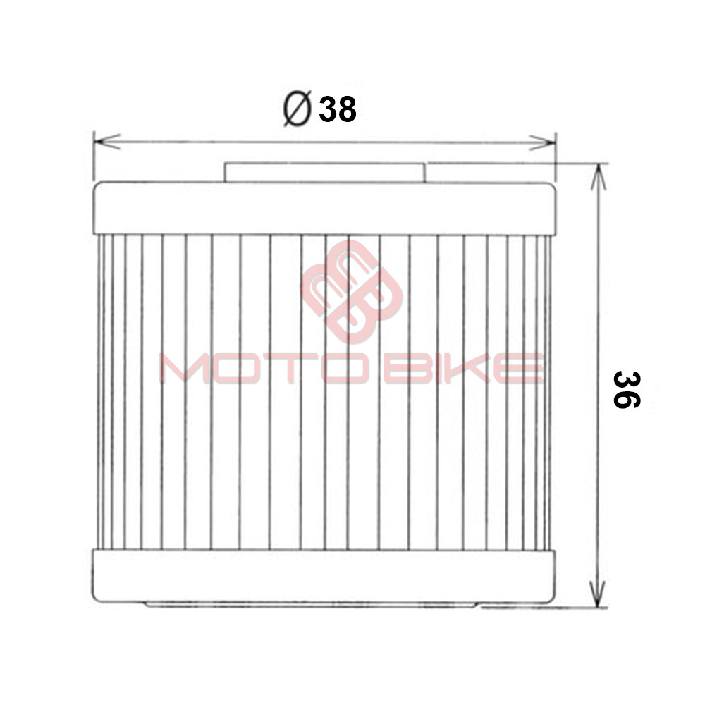 Filter ulja hf116 hiflo