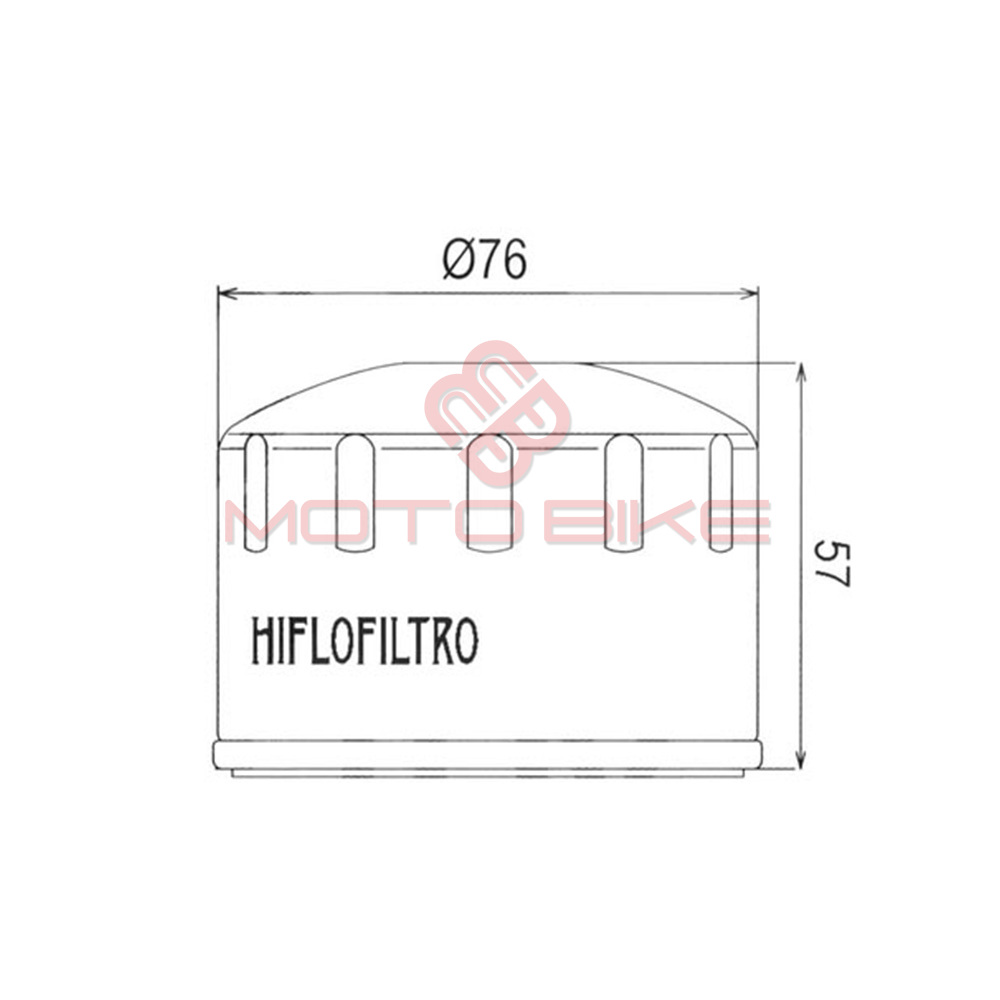 Filter ulja hf184 hiflo