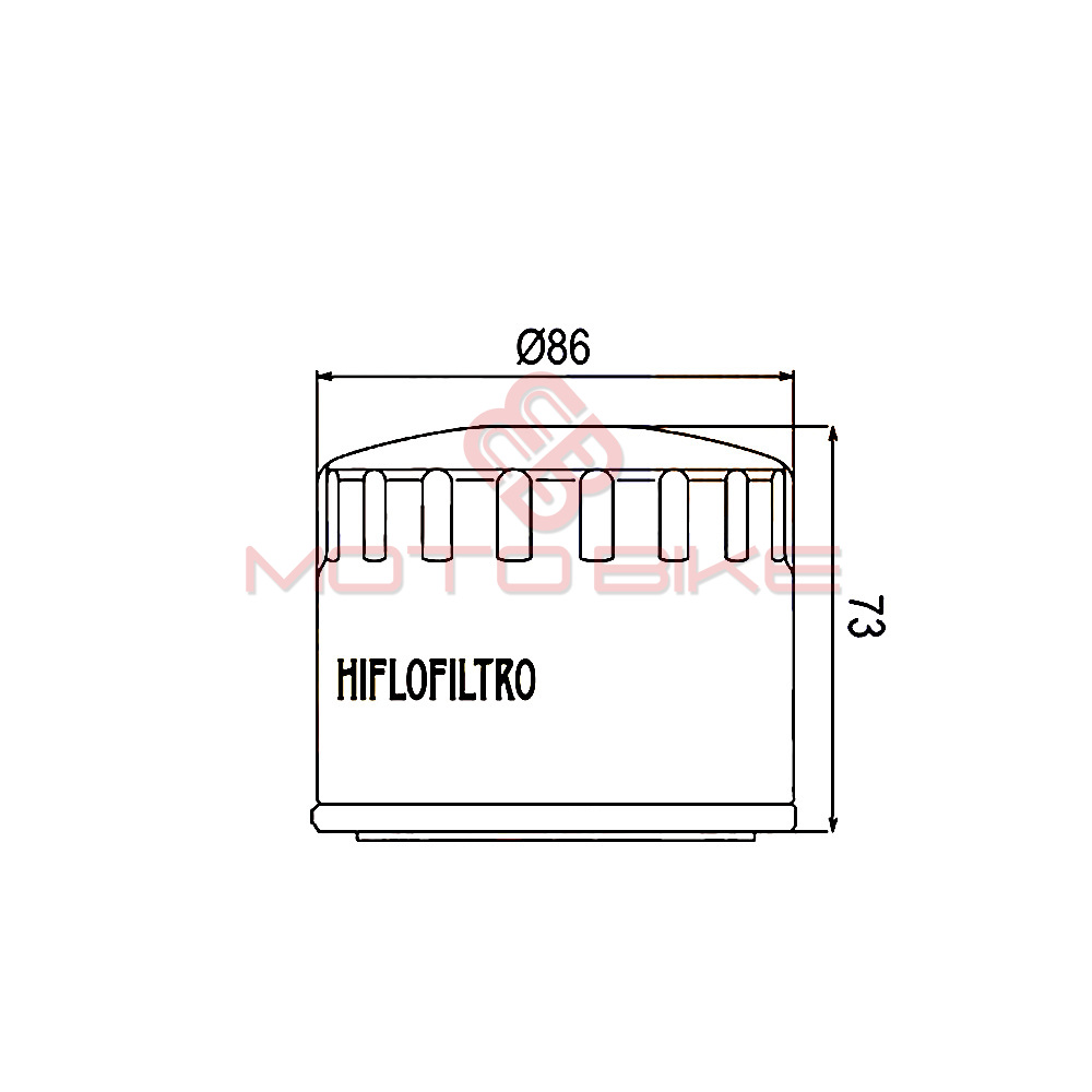 Filter ulja hf557 hiflo