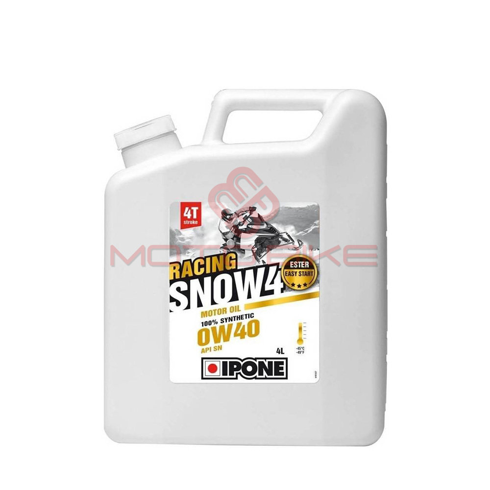 Ipone sinteticko ulje za motorne sanke 4t snow 4 racing 0w40 4l