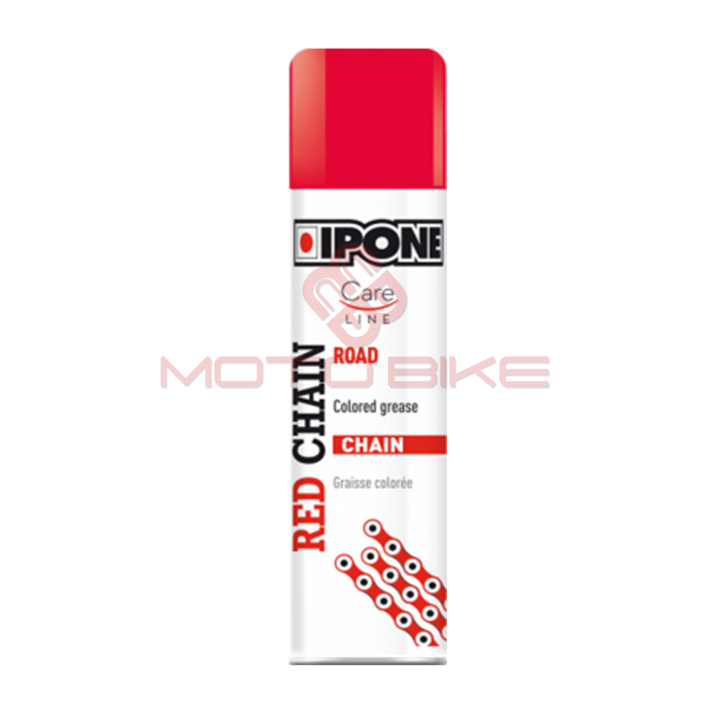 Ipone sprej za podmazivanje lanca crveni spray red chain 250ml