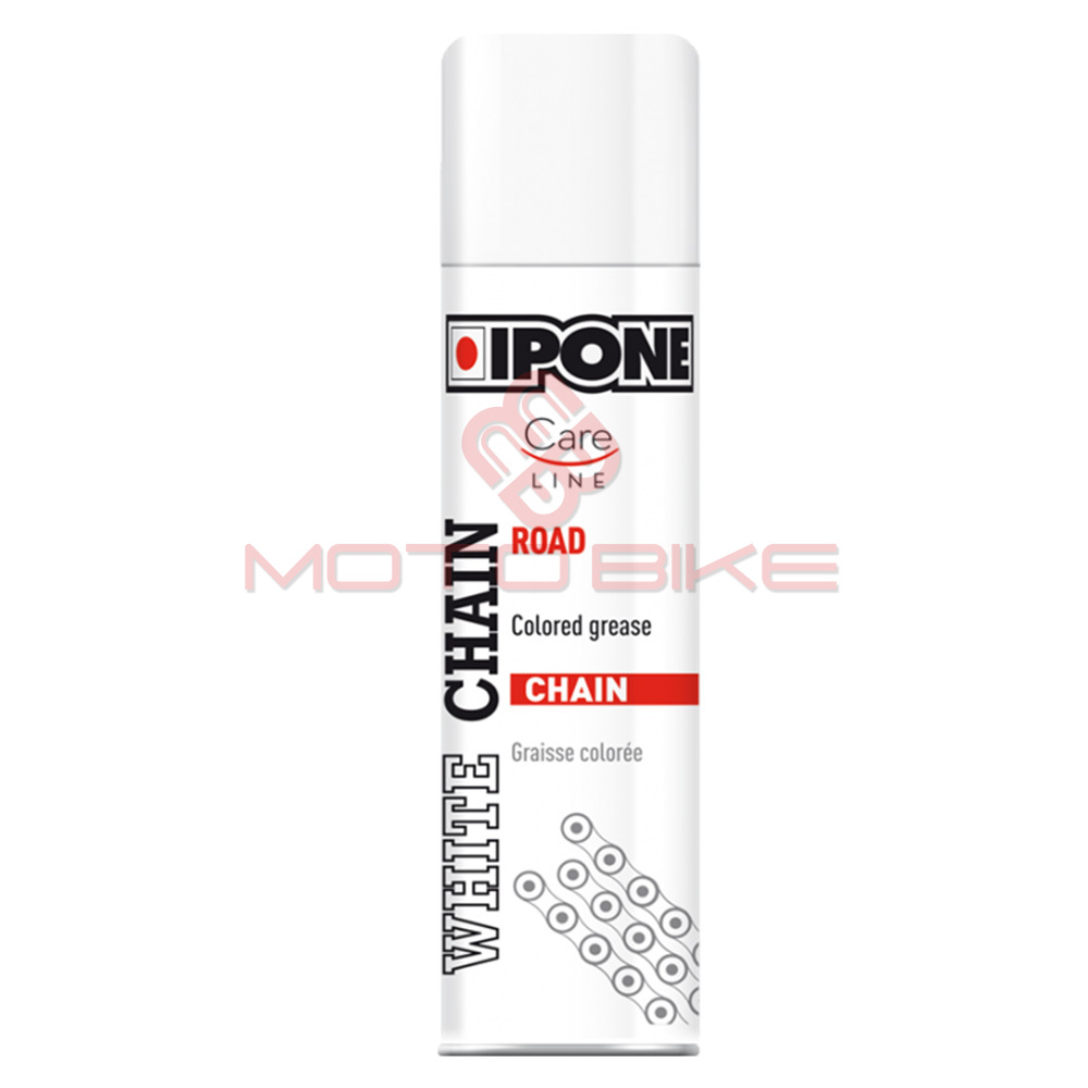 Ipone sprej za podmazivanje lanca beli spray white chain 250ml