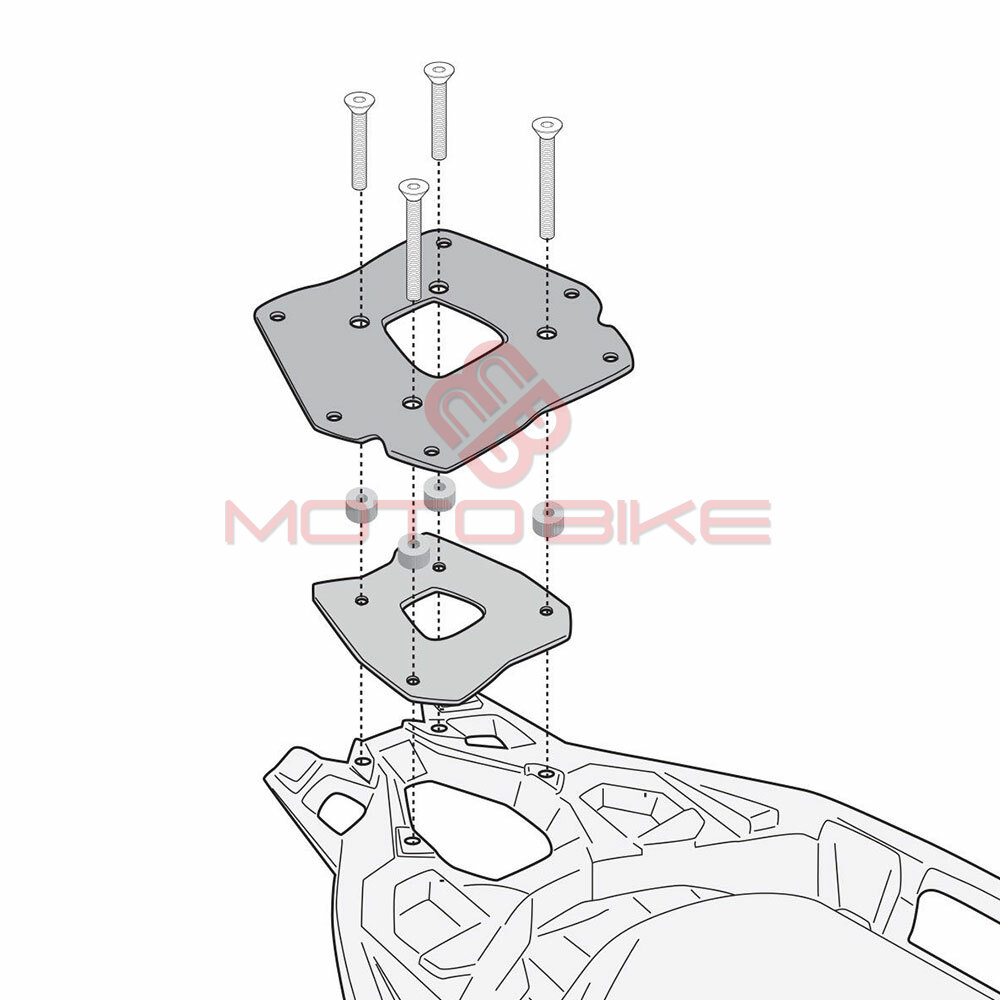 Nosac kofera kappa bmw c 400 gt 19-23 kr5136