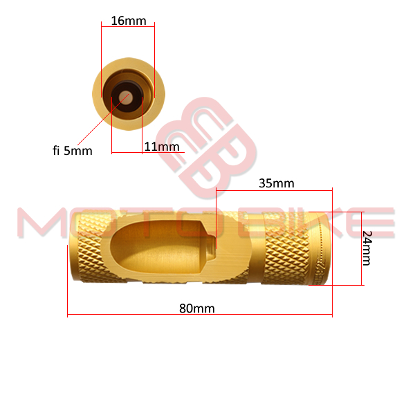 Fazasteri trw aluminijumski mcf800g zuti