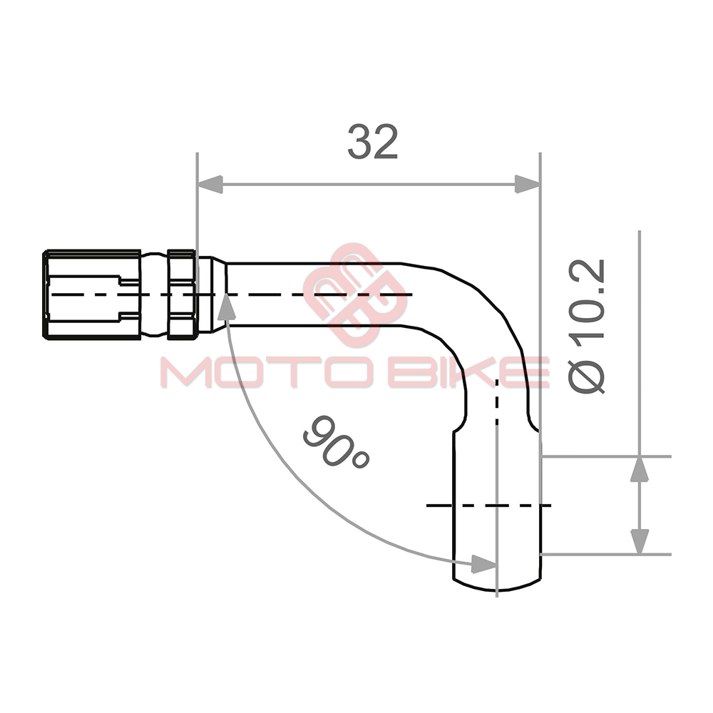 Holender trw mv10d90a(fi 10.2mm nagib 90 stepeni)