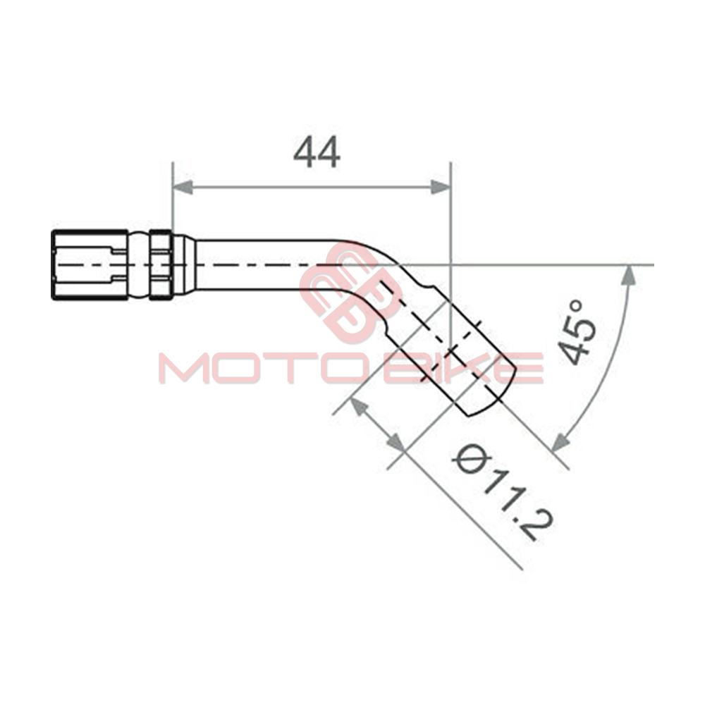 Holender trw mv11c45a(fi 11.2mm 45stepeni l44)