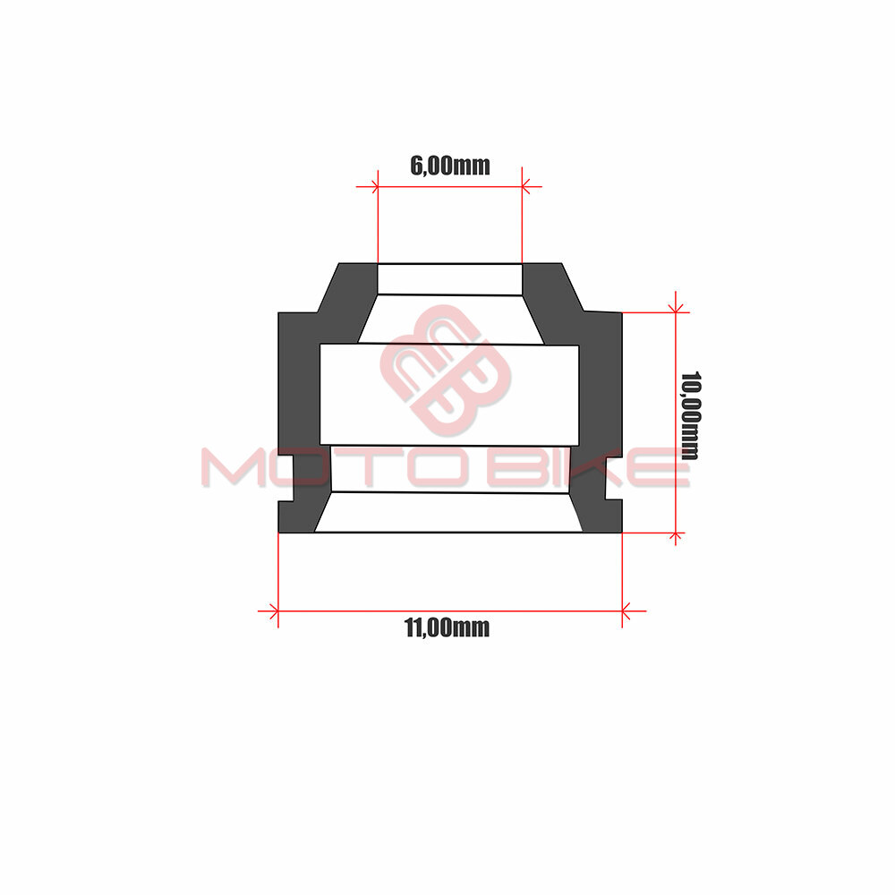 Teflon ventila honda xlv 600 trans alp athena komad