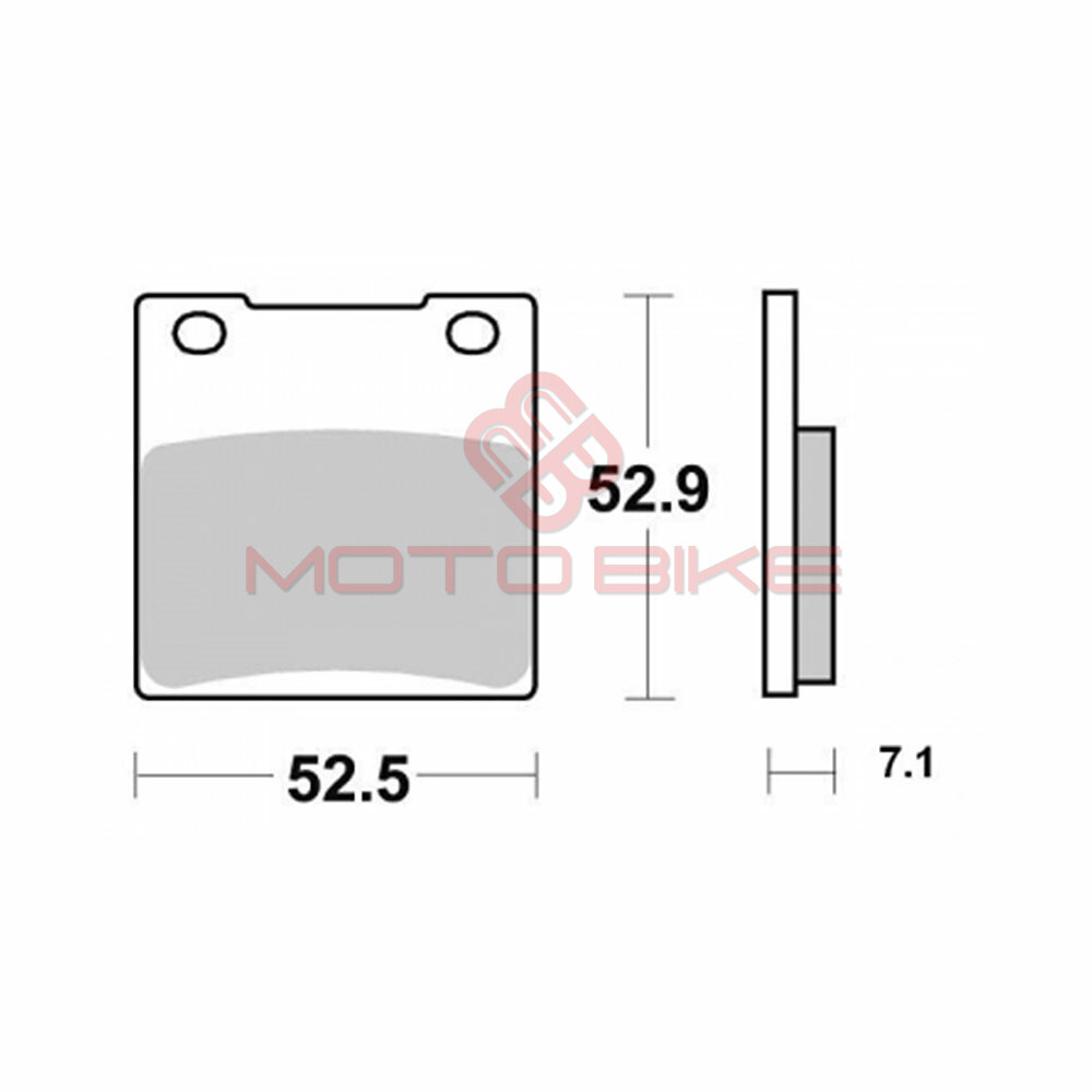 Disk plocice kyoto s1009an ( sinter )