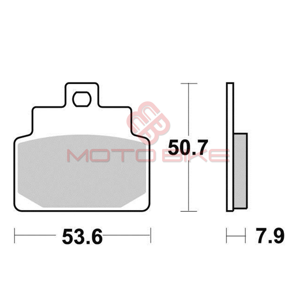 Disk plocice kyoto s1112 ( semi sinter )