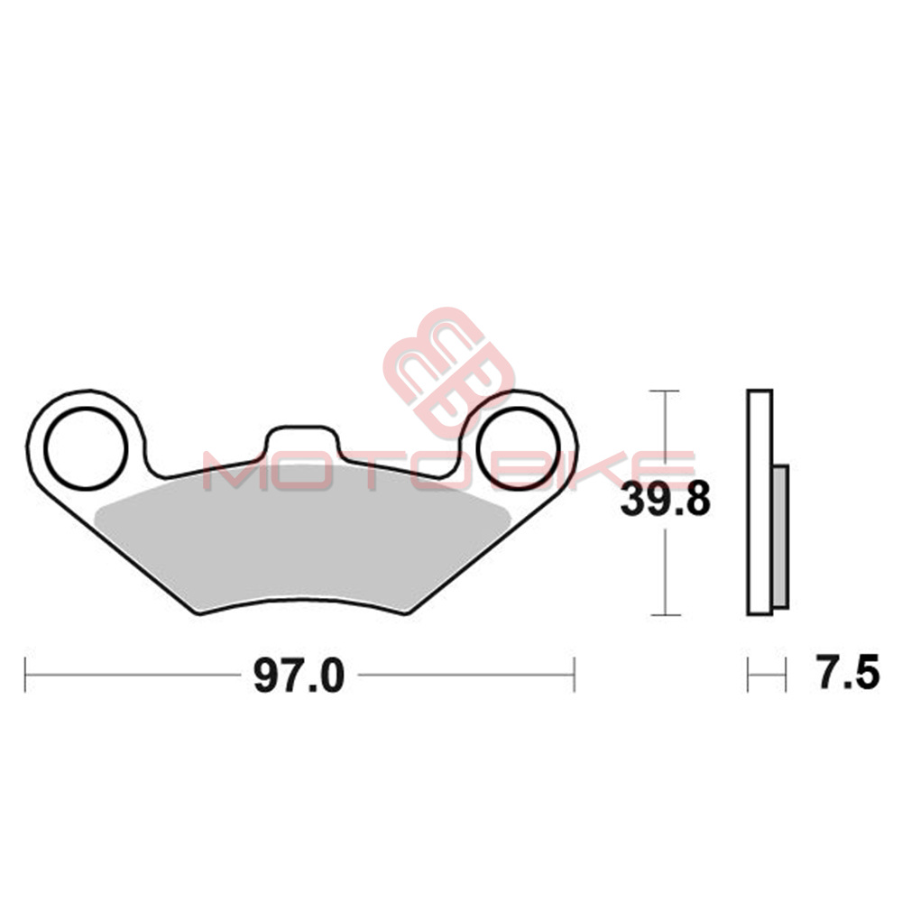 Disk plocice kyoto s1453n ( sinter )