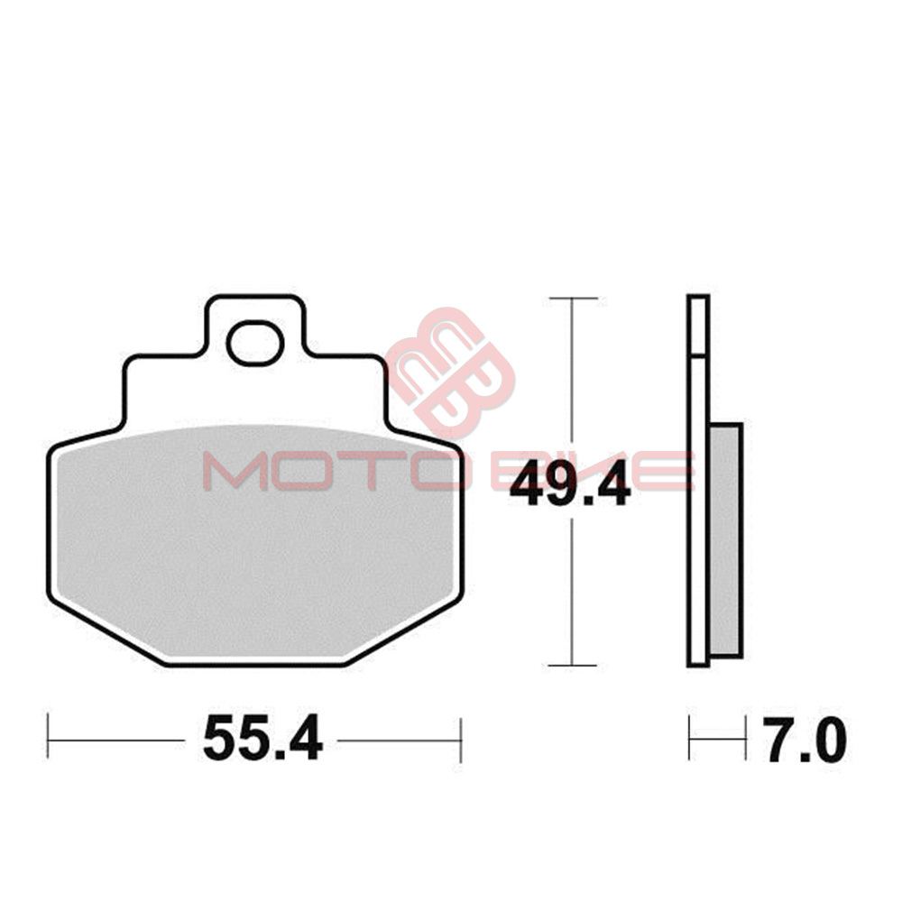 Disk plocice kyoto s1981 ( semi sinter )