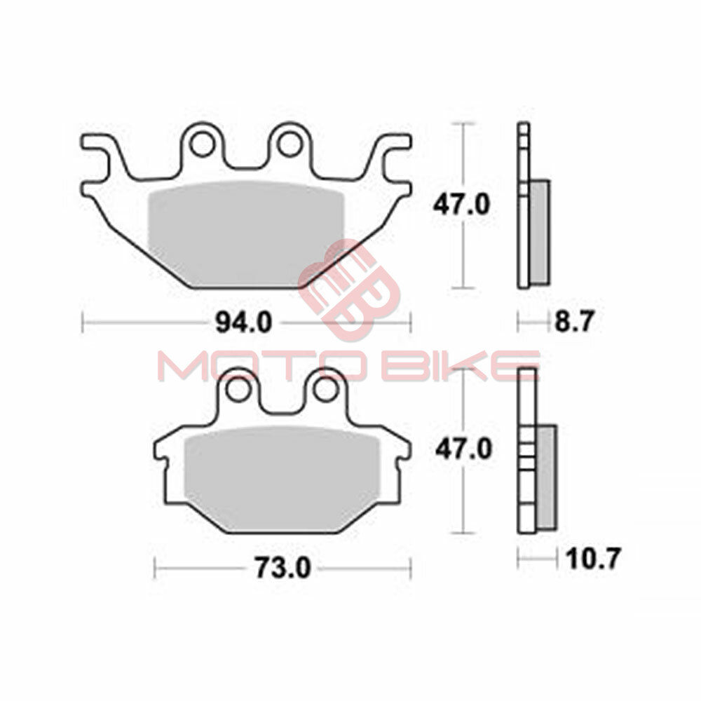 Disk plocice kyoto s1989n ( sinter )