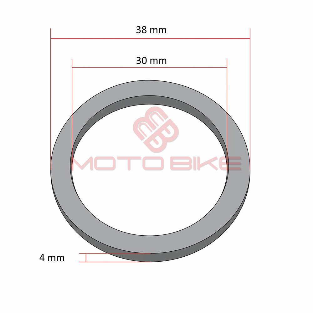 Dihtung auspuha prsten ( 30x38x4)  athena