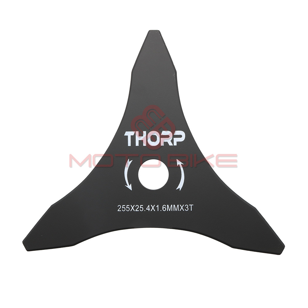 Noz trimera trokraki 255x25,4x1,6 mm thorp