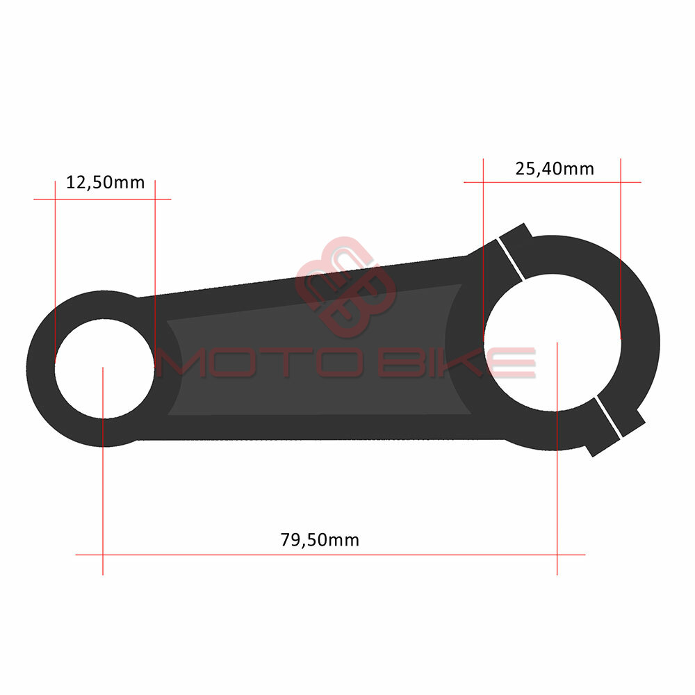 Klipnjaca b&s 3 do 3,5ks std fi 25,4 mm kosa