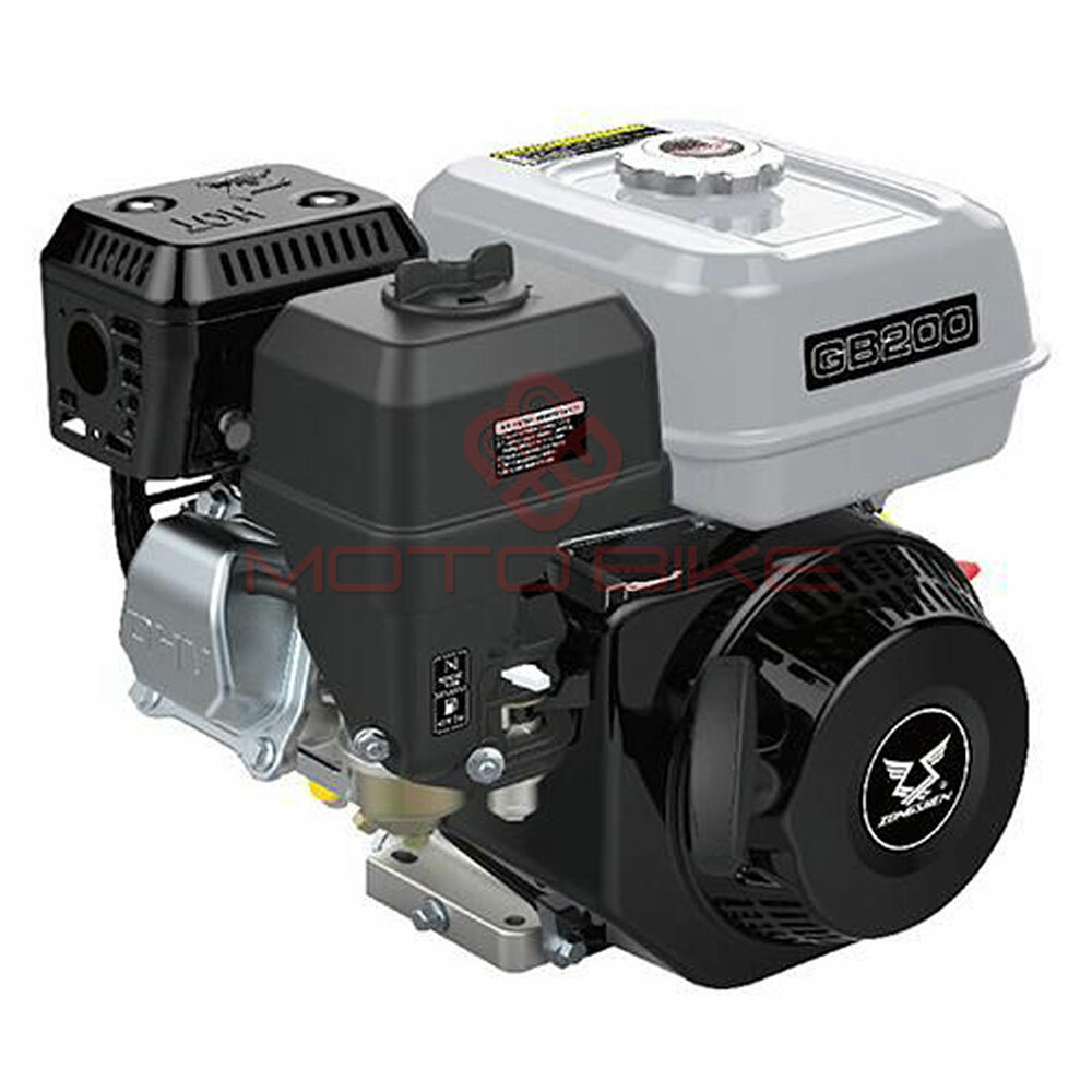 Motor zongshen gb200 196cc ( 4,2 kw / 5,5 ks )  horizontalna radilica 19mm / 58mm