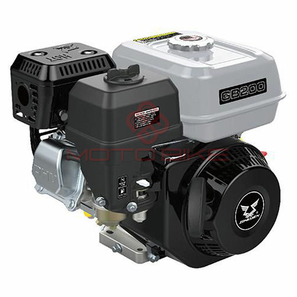 Motor zongshen gb200 196cc ( 4,2 kw / 5,5 ks )  horizontalna radilica 20mm / 53mm