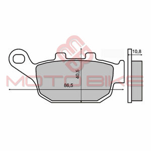 Disk plocice Honda Pantheon 125/150 zadnje RMS