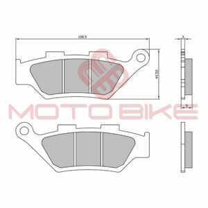 Disk plocice Benelli TRK 502 prednje RMS