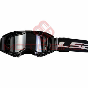 Moto Cross naocare LS2 AURA PRO crne sa iridium vizirom