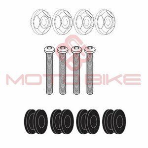 Kit za montazu vizira Kappa Yamaha N Max 21-24 D2153KITK