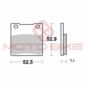 Disk plocice KYOTO S1009AN ( SINTER )