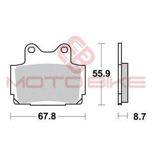 Disk plocice KYOTO S1024 ( SEMI SINTER )