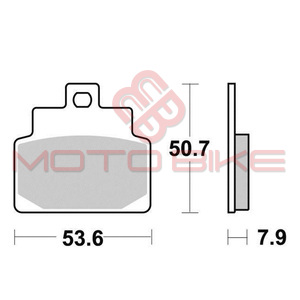 Disk plocice KYOTO S1112 ( SEMI SINTER )