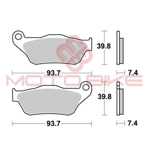 Disk plocice KYOTO S1190 ( SEMI SINTER )