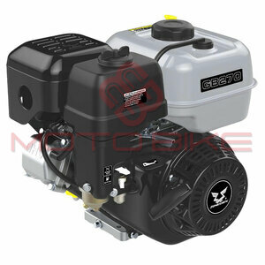 Motor Zongshen GB270 272cc ( 5,8 kW / 8,0 KS )  horizontalna radilica 25mm / 62mm